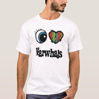 Camiseta I Love (Heart) Narwhals