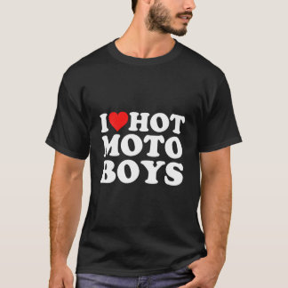Camiseta I Love Hot Moto