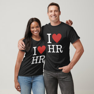 Camiseta I ❤️ Love HR T-Shirt Unisex - Departamento de Recu
