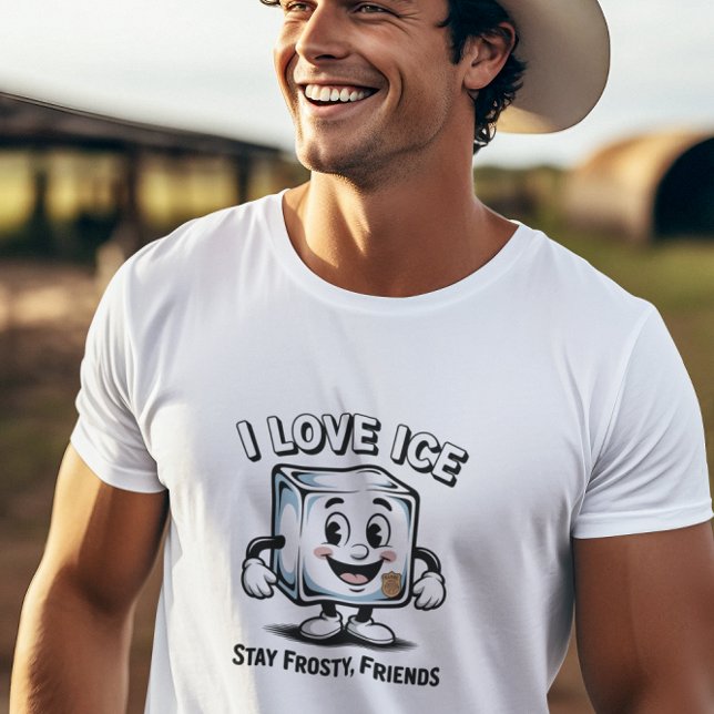 Camiseta I Love ICE Immigration Border Security  (Criador carregado)