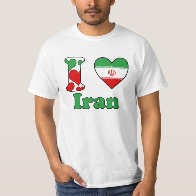 Camiseta I love Iran (Frente)