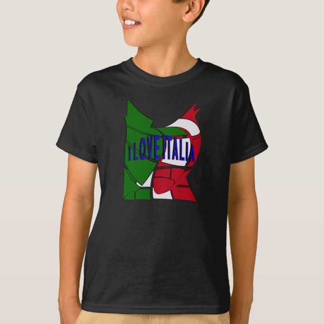 Camiseta I Love Italia (Frente)
