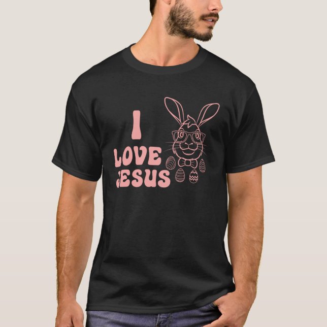 Camiseta I love Jesus (Frente)