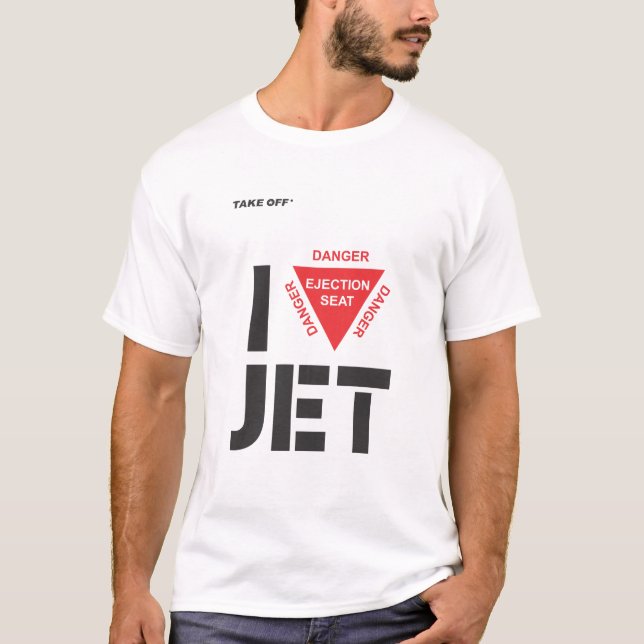 Camiseta I love Jet (Frente)