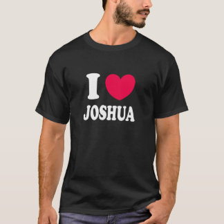 Camiseta I Love Joshua