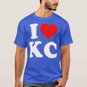 Camiseta I Love Kansas City KC  Heart 