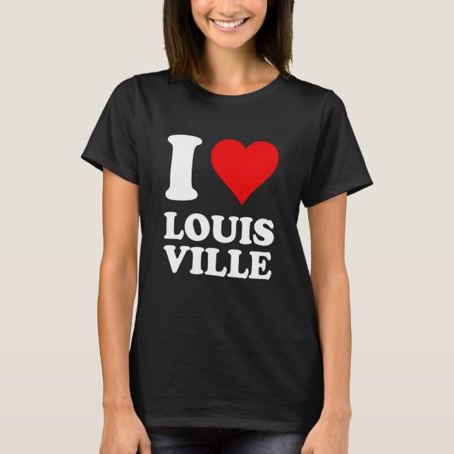 Camiseta I Love Louisville (Frente)