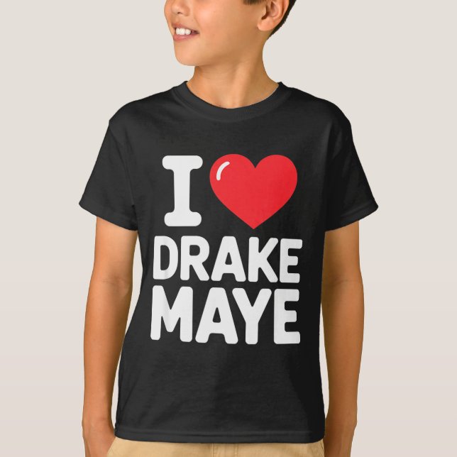 Camiseta I Love Maye  (Frente)