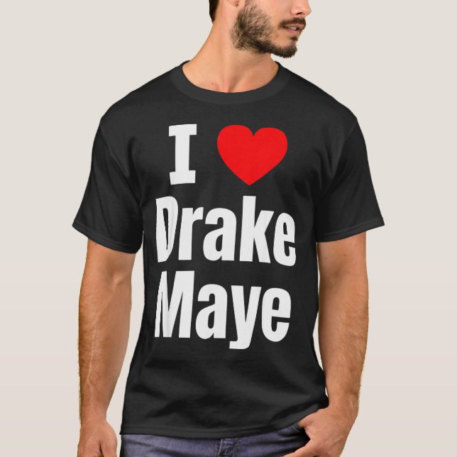Camiseta I Love Maye Football Fan  (Frente)