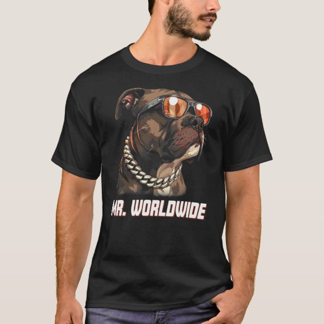 Camiseta I Love Mr 305 Last Name Proud Funny Costume Dog Lo (Frente)