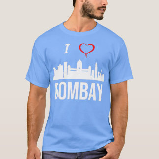 Camiseta I love Mumbai or Bombay India