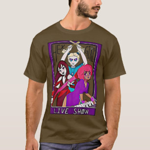 Camiseta I Love Music Tour '99 Outfit Hex Design Art Girls