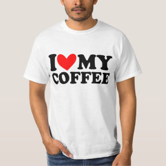 Camiseta i love my coffee