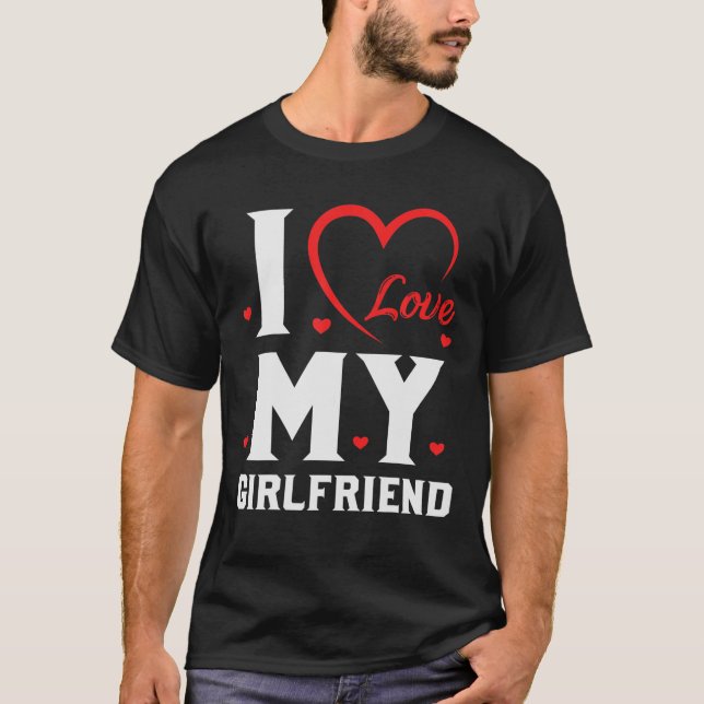 Camiseta I Love My Girlfriend (Frente)