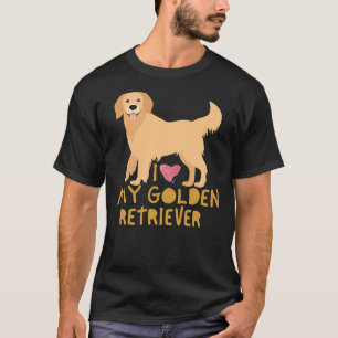 Camiseta I Love My Golden Retriever 195