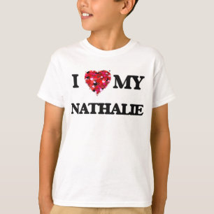 Camiseta I love my Nathalie