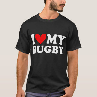 Camiseta i love my rugby
