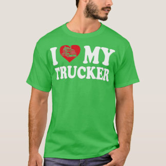 Camiseta I love my trucker