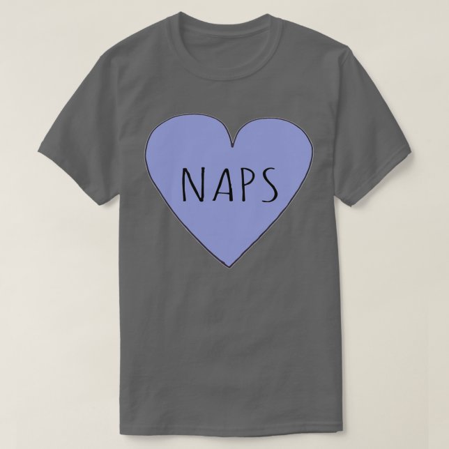 CAMISETA I LOVE NAPS 1 (Frente do Design)