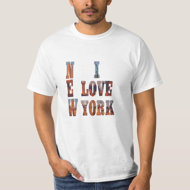 Camiseta I Love New York – Classic NYC City Love T-Shirt (Frente)