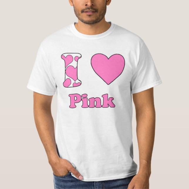 Camiseta I love Pink (Frente)