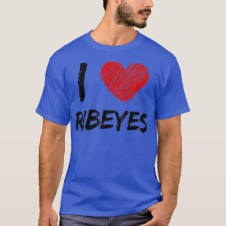 Camiseta I Love Ribeyes 