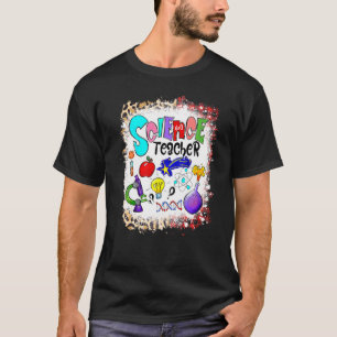 Camiseta I Love Science Teacher Lab Chemistry Teatro