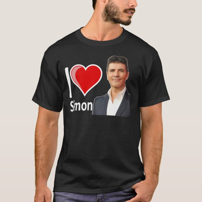 Camiseta I Love Simon Cowell Essential T-Shirt (Frente)