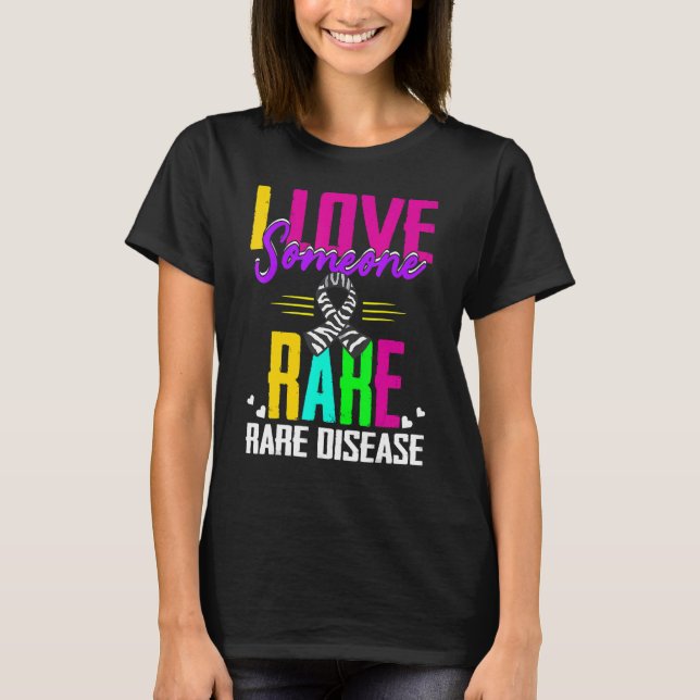 Camiseta I Love Someone Rare Disease Rare Disease Day 2022 (Frente)