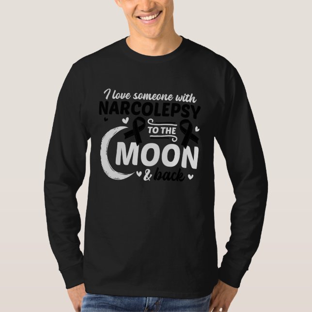 Camiseta I Love Someone With Narcolepsy Narcolepsy Awarenes (Frente)