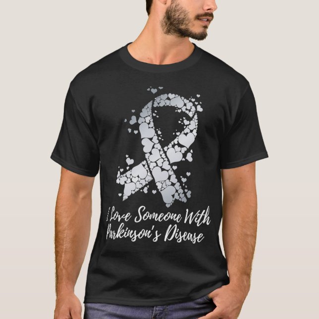 Camiseta I Love Someone With Parkinsons Disease Awareness (Frente)