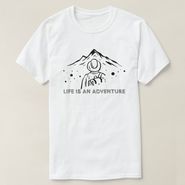 Camiseta I love spending as much time as possible outdoors (Frente do Design)