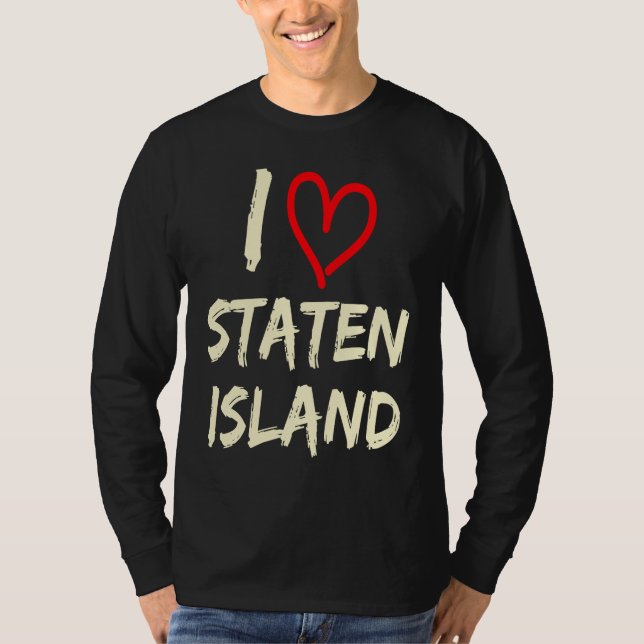 Camiseta I Love Staten Island (Frente)