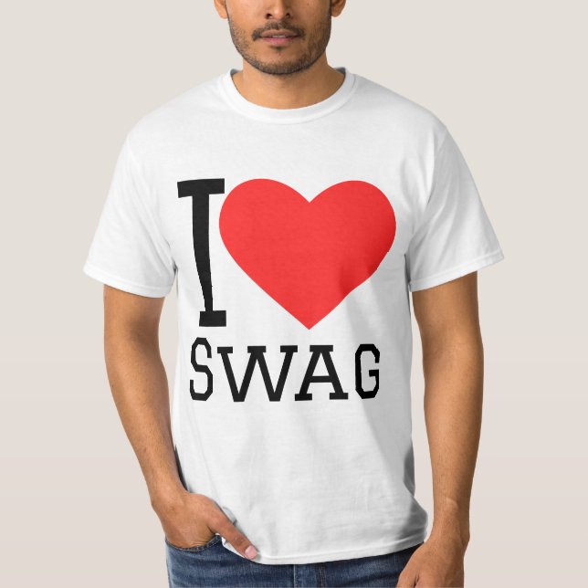 Camiseta I love swag (Frente)