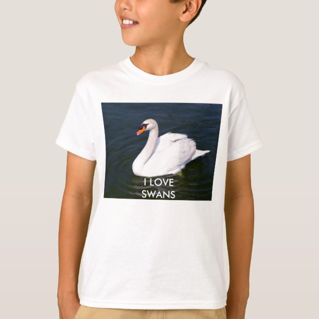 CAMISETA I LOVE SWANS (Frente)