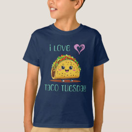 Camiseta I Love Taco Tuesday