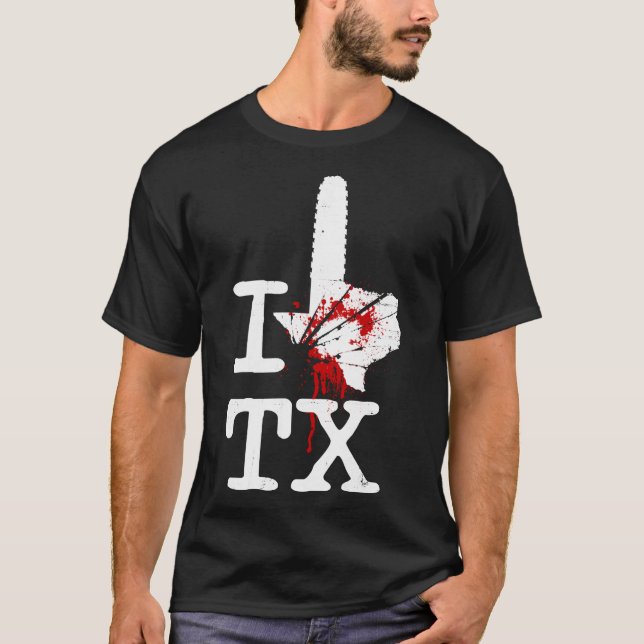 Camiseta I Love TEXAS CHAINSAW Essential T-Shirt (Frente)