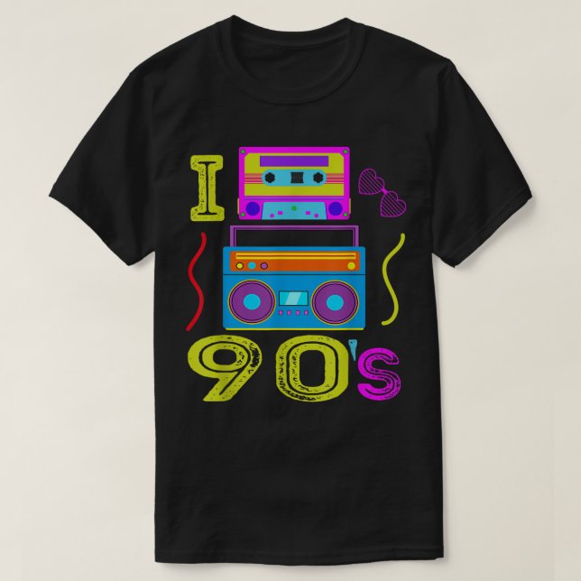 Camiseta I Love The 90s Clothes for Women and Men Party  (Frente do Design)