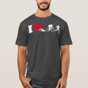 Camiseta I love Triathlon 15