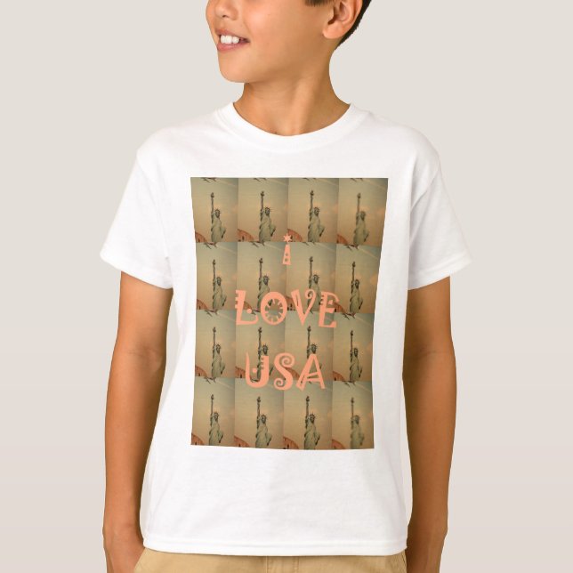 Camiseta I Love USA (Frente)