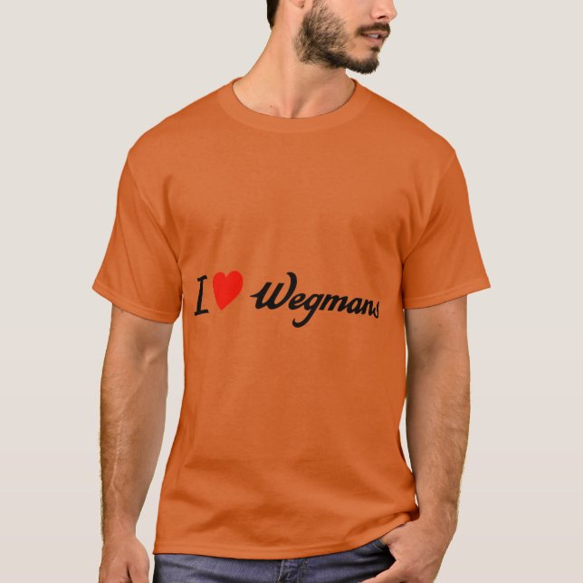 Camiseta I love wegmans (Frente)