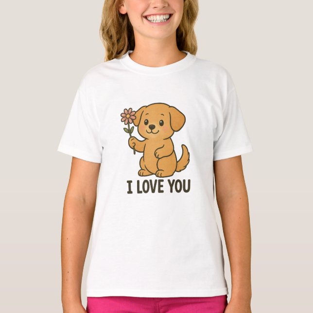 Camiseta I Love You T-Shirt (Frente)