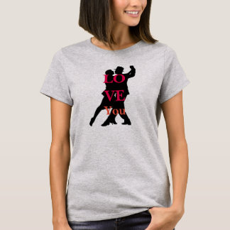 Camiseta I love you tango