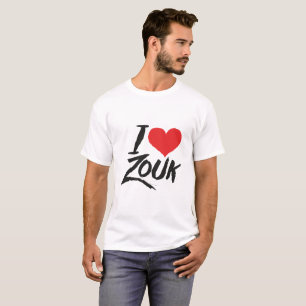 Camiseta I love Zouk