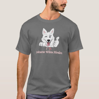Camiseta I love Zwitserse Witte Herders