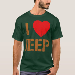 Camiseta I LoveVintage Dark Dourado Text