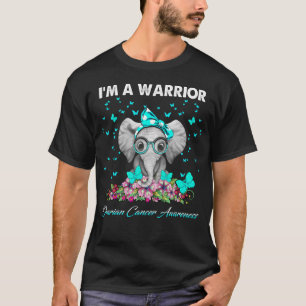 Camiseta I_m A Consciência do Câncer de ovário do Guerreiro
