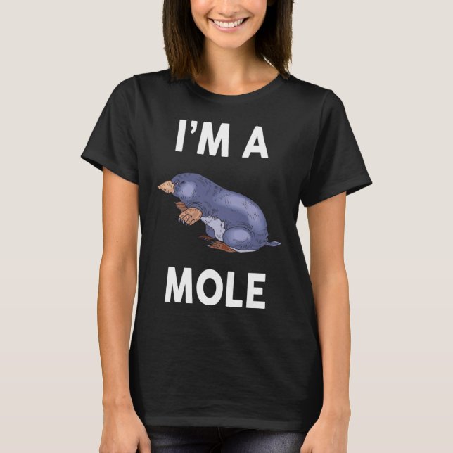 Camiseta I m A MOLE   MOLE (Frente)