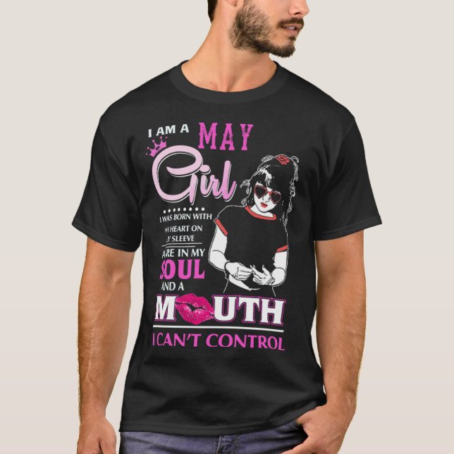Camiseta I m An May Women Queen Born In May (Frente)