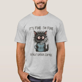 Camiseta I’m Fine This Is Fine Everything Is Fine